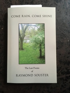 Raymond Souster's final poems, published by posthumously by his literary executor (Donna Dunlop) under the Contact Press name (as per Souster's wishes).